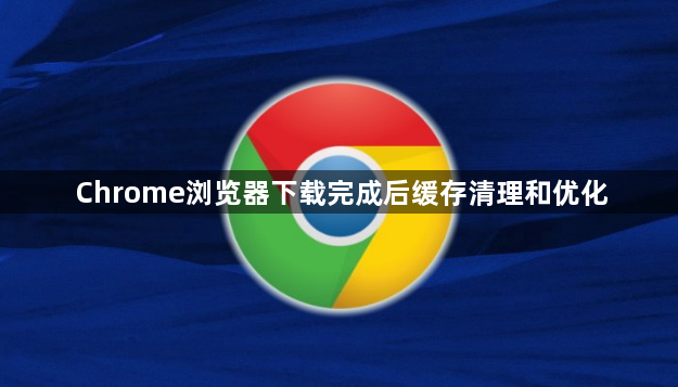 Chrome浏览器下载完成后缓存清理和优化1