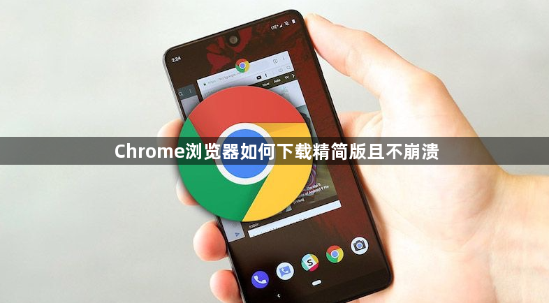 Chrome浏览器如何下载精简版且不崩溃1