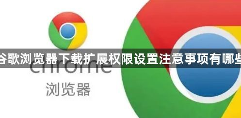 谷歌浏览器下载扩展权限设置注意事项有哪些1
