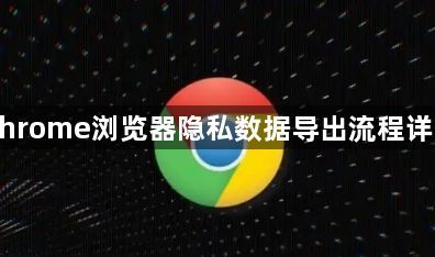 Chrome浏览器隐私数据导出流程详解1