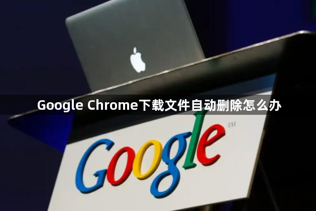 Google Chrome下载文件自动删除怎么办1
