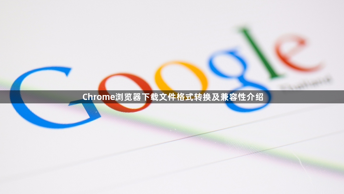 Chrome浏览器下载文件格式转换及兼容性介绍1