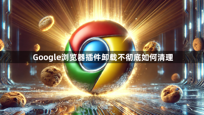 Google浏览器插件卸载不彻底如何清理1