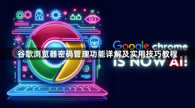 谷歌浏览器密码管理功能详解及实用技巧教程1