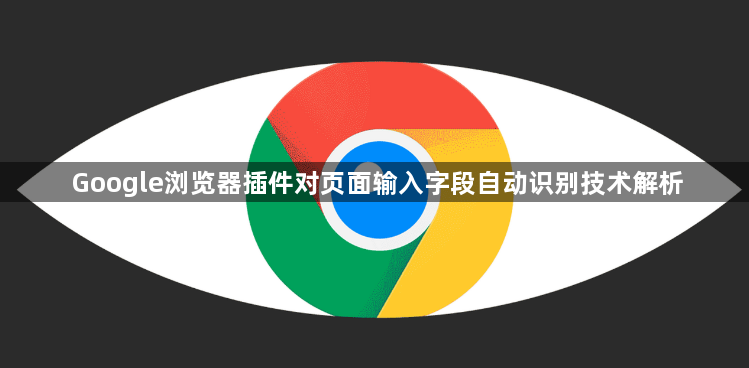Google浏览器插件对页面输入字段自动识别技术解析1