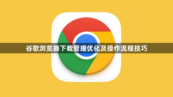 谷歌浏览器下载管理优化及操作流程技巧1