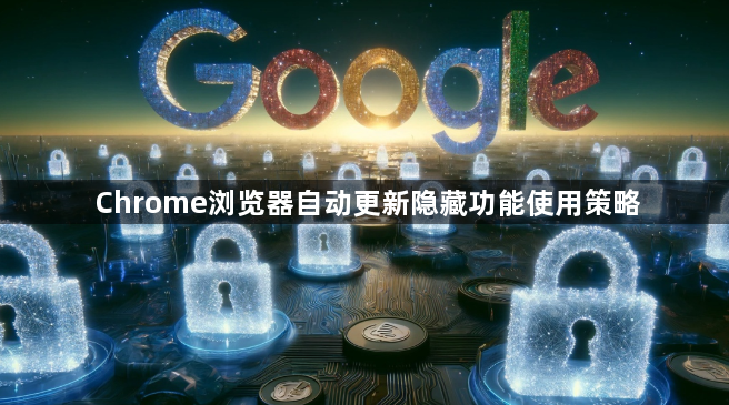 Chrome浏览器自动更新隐藏功能使用策略1